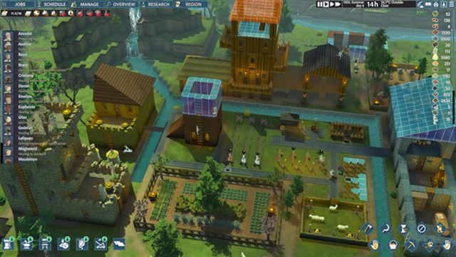 Hình ảnh trong game Going Medieval Prisoners and Gates Early Access