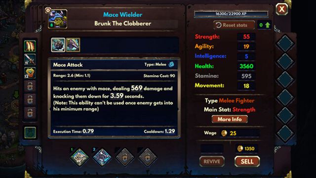Hình ảnh trong game Gladiator Guild Manager v1.012-P2P