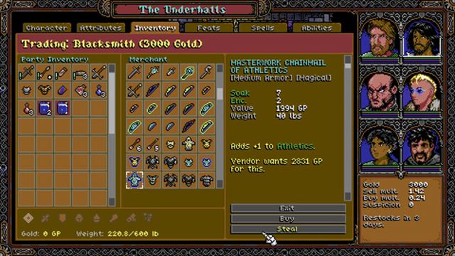 Hình ảnh trong game SKALD Against the Black Priory v1.0.6b-P2P
