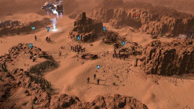 Hình ảnh trong game Starship Troopers Terran Command v2.10.7-P2P