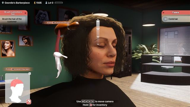 Hình ảnh trong game Hairdresser Simulator Long Hair-TENOKE