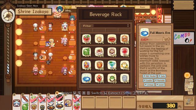 Hình ảnh trong game Touhou Mystias Izakaya v4.1.1-P2P