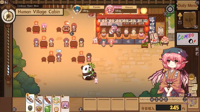 Hình ảnh trong game Touhou Mystias Izakaya v4.1.1-P2P