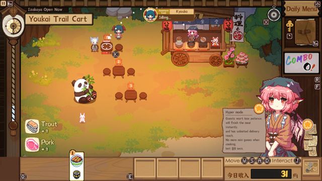 Hình ảnh trong game Touhou Mystias Izakaya v4.2.0b-P2P