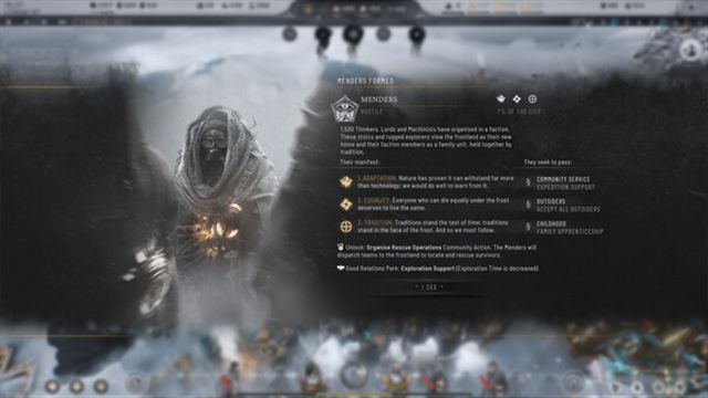 Hình ảnh trong game Frostpunk 2 BETA