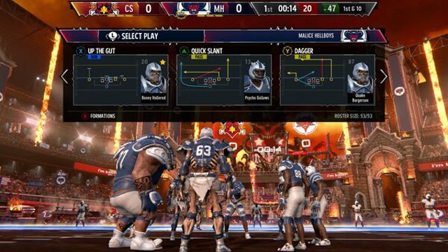Hình ảnh trong game Mutant Football League 2-RUNE