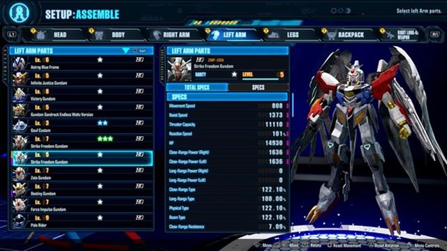Hình ảnh trong game GUNDAM BREAKER 4 v1.05-P2P