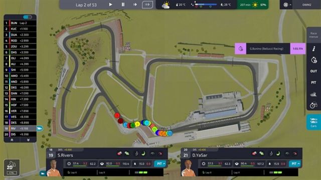 Hình ảnh trong game Open Wheel Manager 2-TENOKE