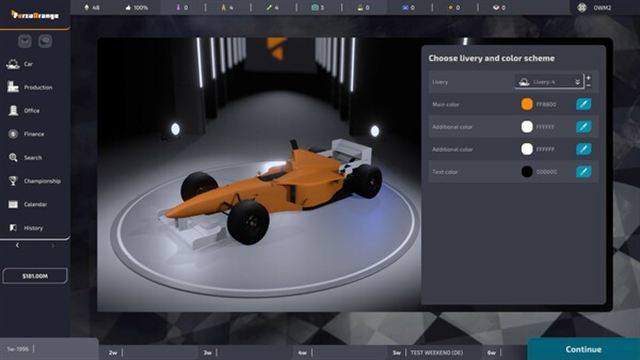 Hình ảnh trong game Open Wheel Manager 2-TENOKE