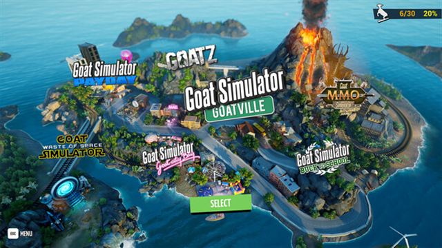 Hình ảnh trong game Goat Simulator Remastered v1.38.14026-P2P