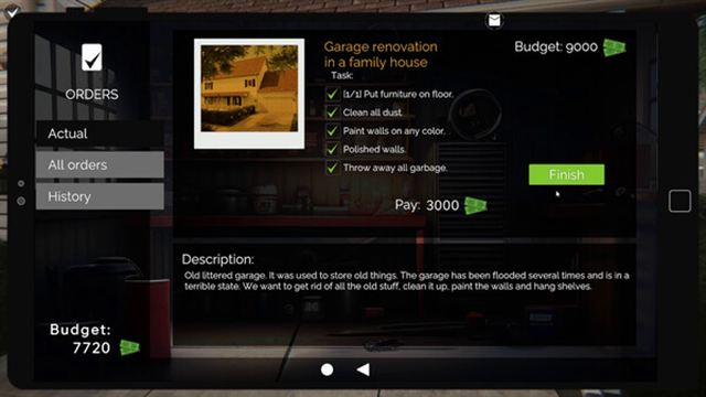 Hình ảnh trong game Garage Flipper-TENOKE