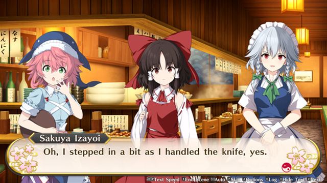 Hình ảnh trong game Touhou Genso Wanderer FORESIGHT-TENOKE