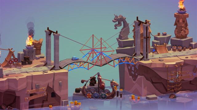Hình ảnh trong game Poly Bridge 3 v1.5.2-P2P