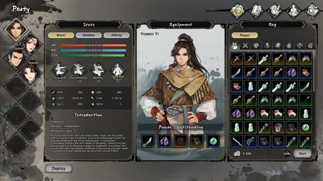 Hình ảnh trong game Wandering Sword v1.23.26-P2P