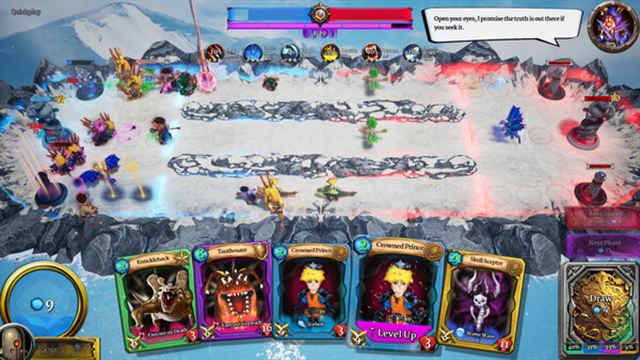 Hình ảnh trong game Battle Waves Card Tactics-TENOKE