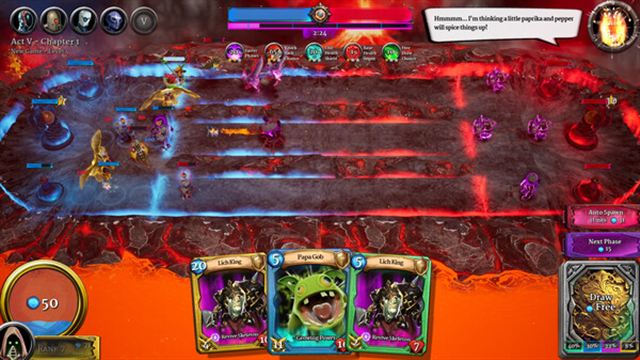 Hình ảnh trong game Battle Waves Card Tactics-TENOKE