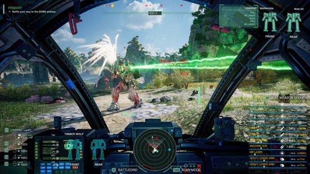Hình ảnh trong game MechWarrior 5 Clans v1.0.109-P2P