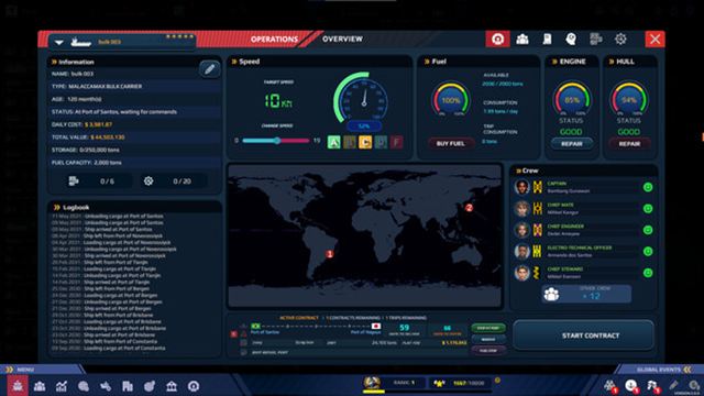 Hình ảnh trong game SeaOrama World of Shipping v2.0-P2P
