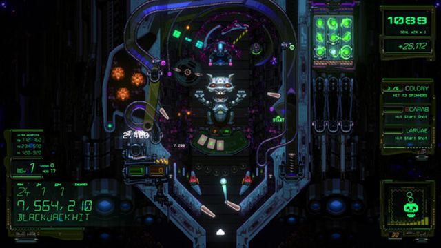 Hình ảnh trong game XENOTILT HOSTILE PINBALL ACTION-TENOKE
