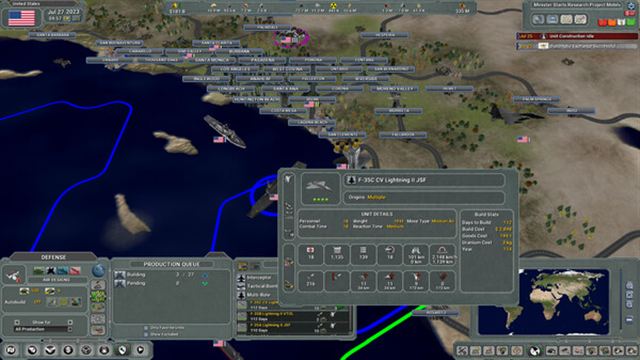 Hình ảnh trong game Supreme Ruler 2030 v1303-P2P