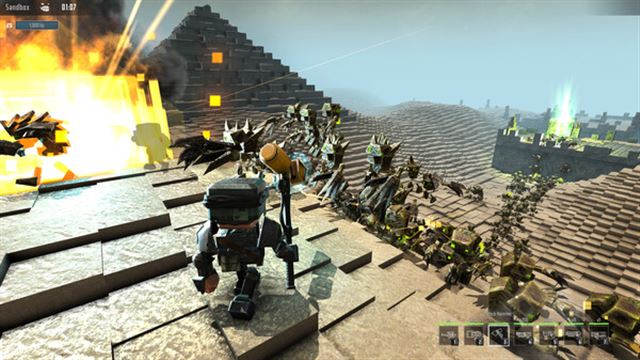 Hình ảnh trong game Block Fortress 2-TENOKE