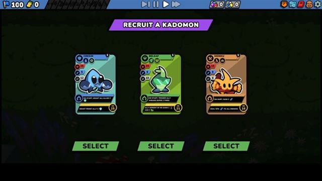 Hình ảnh trong game Kadomon Hyper Auto Battlers v1.0.10-P2P