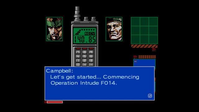 Hình ảnh trong game METAL GEAR and METAL GEAR 2 Solid Snake-RUNE