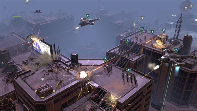 Hình ảnh trong game Starship Troopers Terran Command Urban Onslaught-FLT