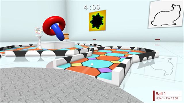 Hình ảnh trong game 4D Golf v1.1.10-P2P