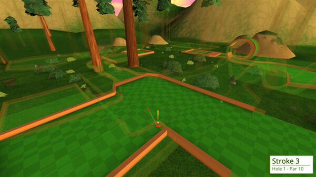 Hình ảnh trong game 4D Golf v1.1.10-P2P