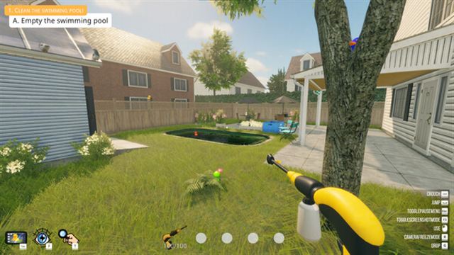 Hình ảnh trong game Pool Cleaning Simulator Early Access