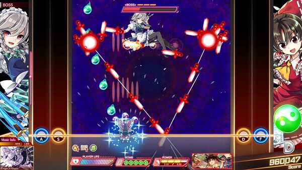 Hình ảnh trong game Touhou Danmaku Kagura Phantasia Lost v1.8.1-P2P