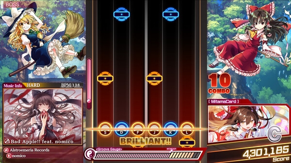 Hình ảnh trong game Touhou Danmaku Kagura Phantasia Lost v1.6.2-P2P