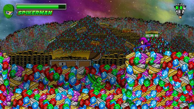 Hình ảnh trong game SpikerMan X-TENOKE