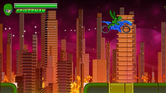 Hình ảnh trong game SpikerMan X-TENOKE