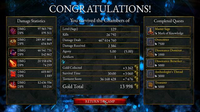 Hình ảnh trong game Halls of Torment-P2P