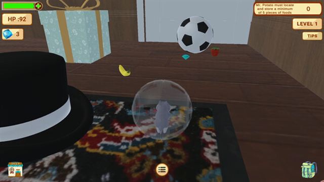Hình ảnh trong game Hamsterball Potatos Great Escape-TENOKE