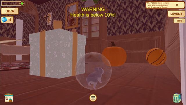 Hình ảnh trong game Hamsterball Potatos Great Escape-TENOKE