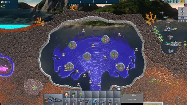 Hình ảnh trong game Creeper World IXE-TENOKE