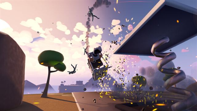 Hình ảnh trong game Turbo Dismount 2 Early Access