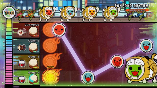 Hình ảnh trong game Taiko no Tatsujin Rhythm Festival v2.0.0-P2P