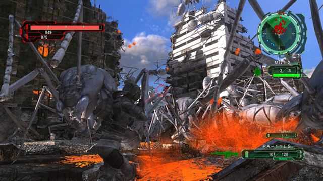 Hình ảnh trong game EARTH DEFENSE FORCE 6-TENOKE