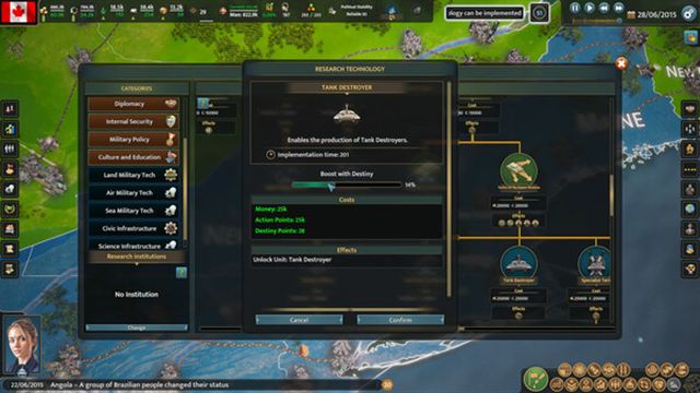 Hình ảnh trong game Realpolitiks 3 Earth and Beyond Early Access