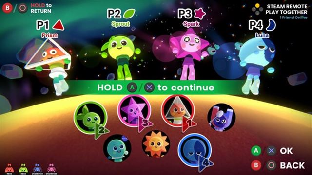 Hình ảnh trong game Which Way Up Galaxy Games-TENOKE