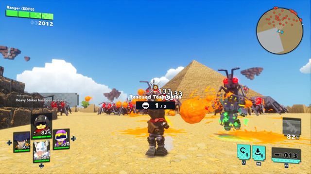 Hình ảnh trong game EARTH DEFENSE FORCE WORLD BROTHERS 2-RUNE