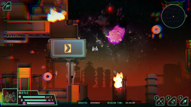 Hình ảnh trong game Lunar Lander Beyond-TENOKE