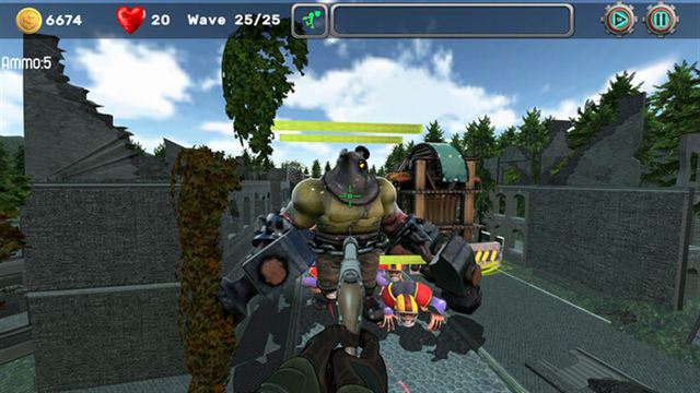 Hình ảnh trong game Z-APE Tower Defense-TENOKE
