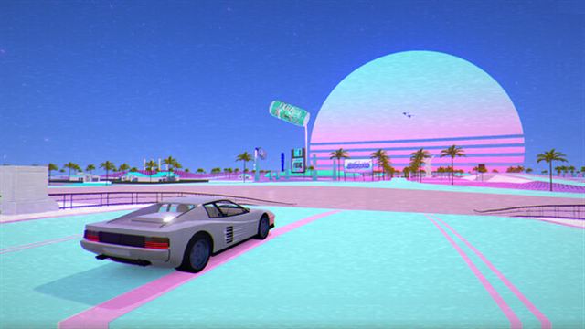 Hình ảnh trong game Retrowave World Early Access