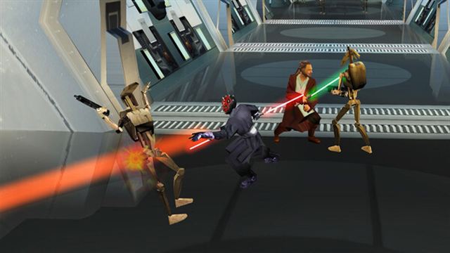 Hình ảnh trong game STAR WARS Episode I Jedi Power Battles-RUNE