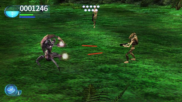 Hình ảnh trong game STAR WARS Episode I Jedi Power Battles-RUNE